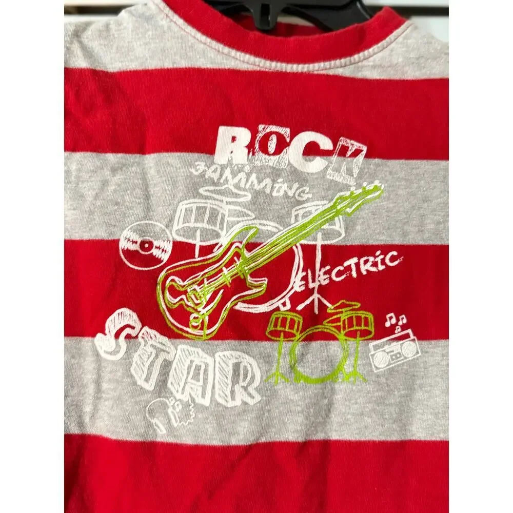 Okie‎ Dokie Boys Size 4T Rock Long Sleeve Shirt
